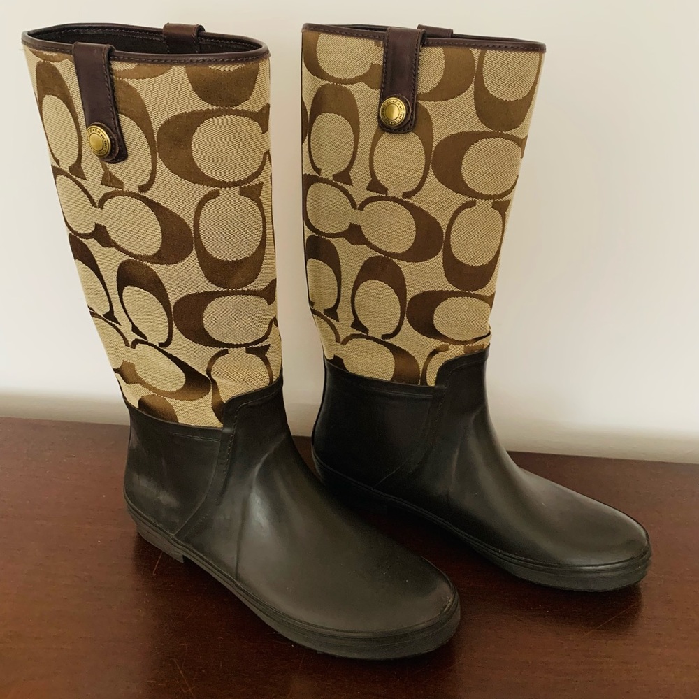 Coach All Weather Boots size 9M